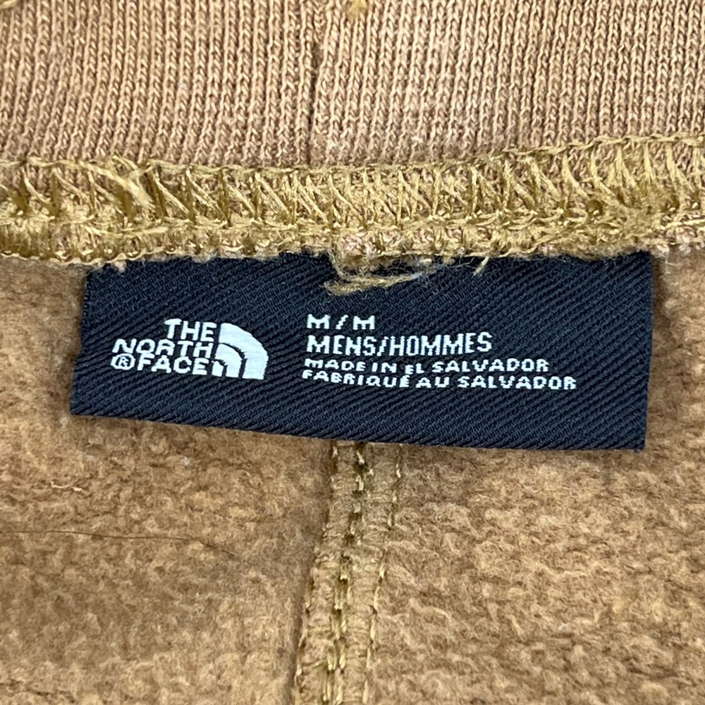 The North Face Mens Heritage Patch Joggers Brown Fleece Sweatpants Medium - Picture 4 of 9